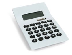 Калькулятор, металл, зеленая подложка (ОСТАТОК 1 ШТ)
