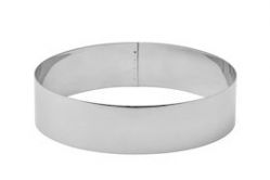 Кольцо кондитерское для выпечки и формовки 20 см, нержавеющая сталь