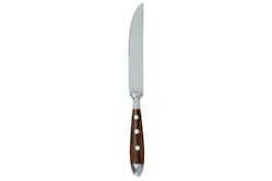 Нож стейковый Genua, нержавеющая сталь и коричневый бакелит