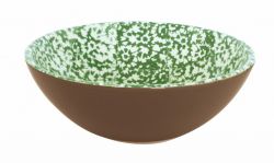 Салатник-пиала D 18 см  Vesta зеленая, керамика