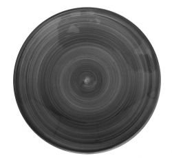 Тарелка D 22 см  Ceres черная, керамика