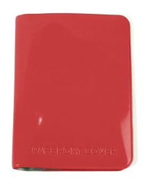 Обложка для паспорта, красная (ОСТАТОК 10 ШТ)