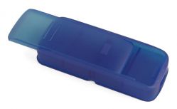 Футляр для таблеток/пластырей (8 пластырей включено), синий